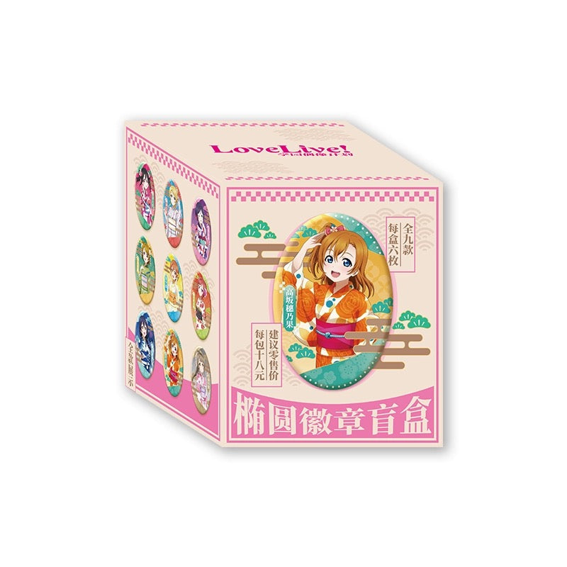 Love Live! Oval Badge - Blind Pack