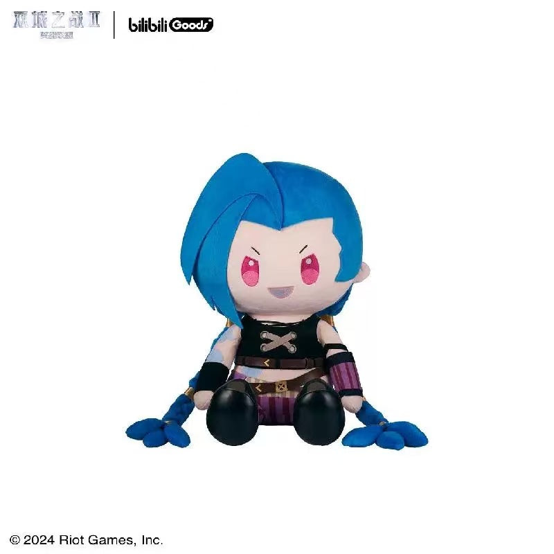 League of Legends: Arcane 40 cm Sitting Plush - Jinx Version