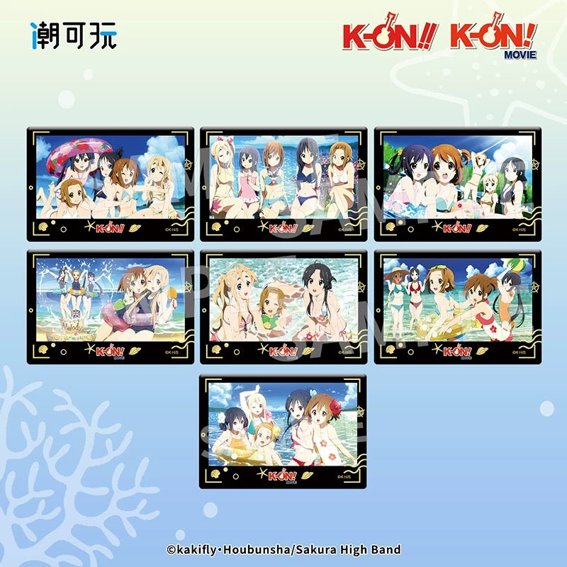 K-ON! The Movie Seabreeze Series Tinplate Badge - Blind Pack