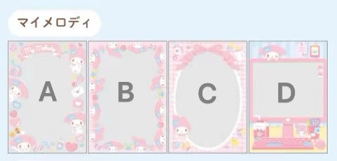 Sanrio Decorative 5-Inch Photo Card Sleeves