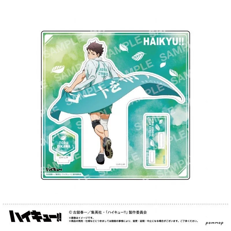 HAIKYU!! POMMOP Team Flag Acrylic Standee