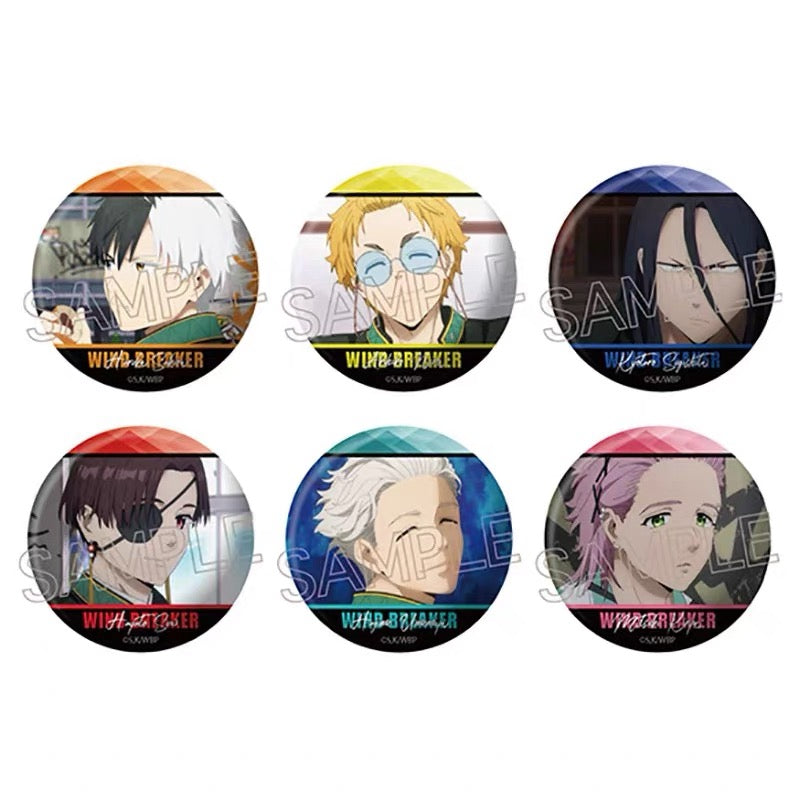 Twincre Wind Breaker Hundred Faces Series Can Badge - Blind Pack