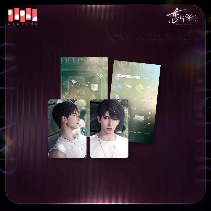 Love and Deepspace Whispered Heart Series - Card Set