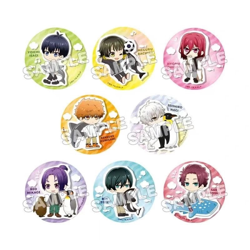 Blue Lock Aquarium Series Limited Chibi Badge - Blind Pack