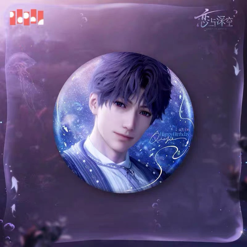 Love and Deepspace Rafayel 2025 Birthday Limited - Can Badge