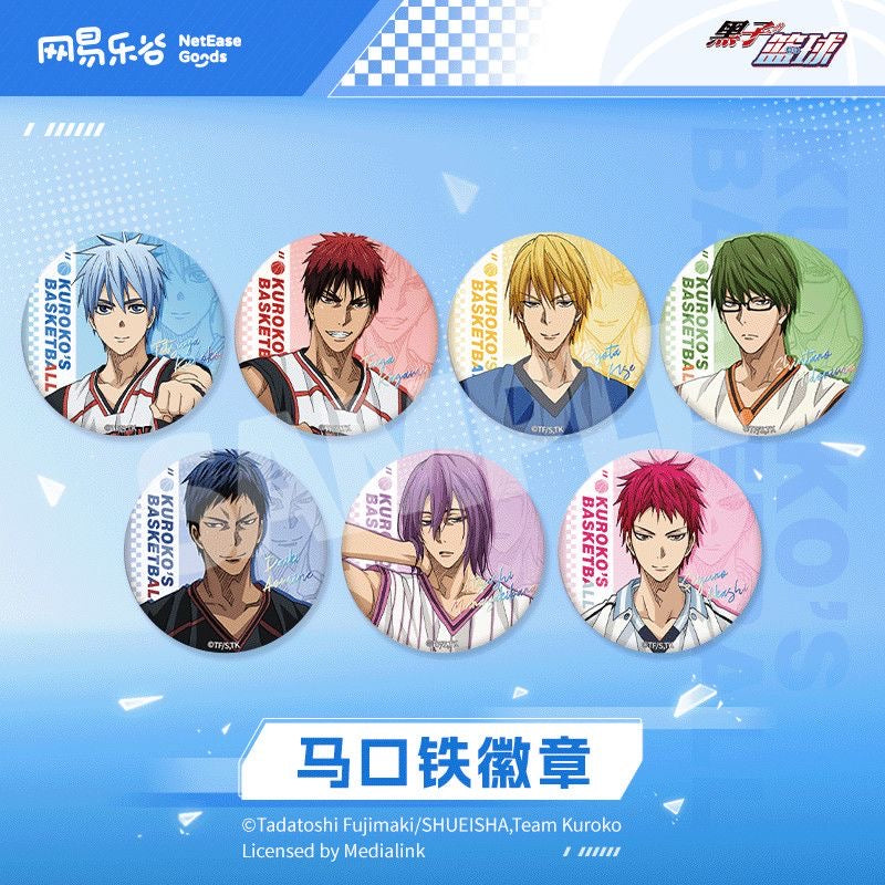 Kuroko's Basketball Tinplate Badge - Blind Pack