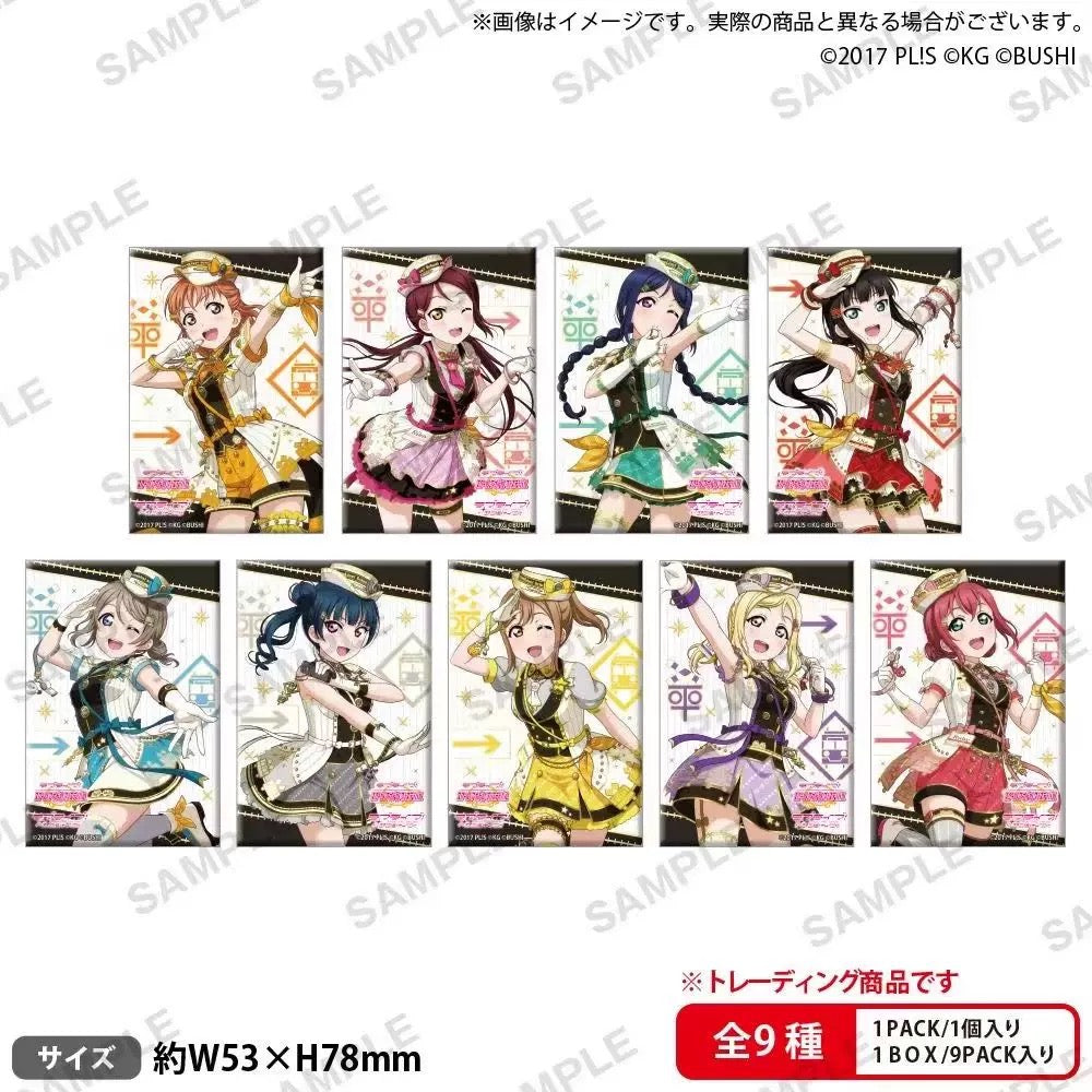Love Live! School Idol Project Aqours Training Ver. Badge - Blind Pack