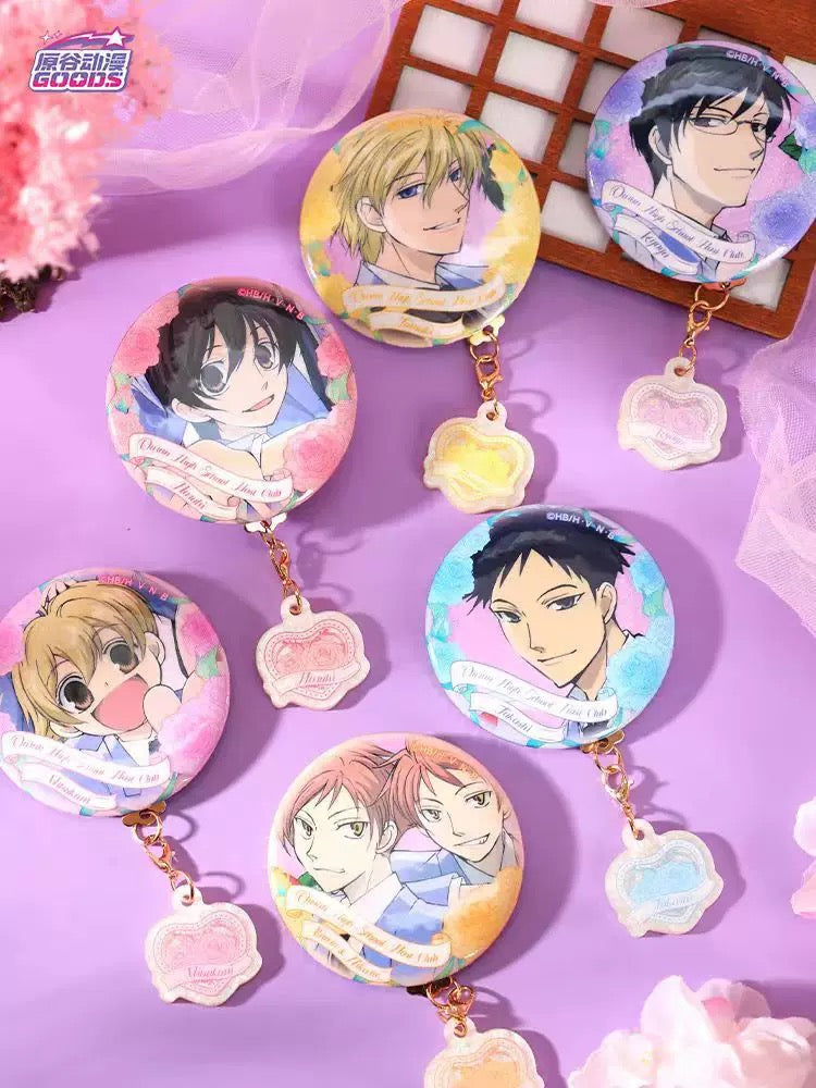 Ouran High School Host Club Pendant Badge - Blind Pack