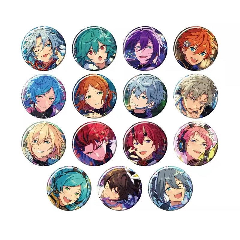 Ensemble Stars!! Bright Me Up August 2025 Idol Side Badge - Blind Pack