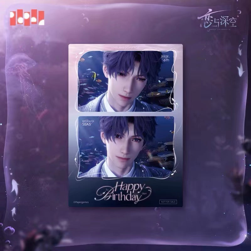 Love and Deepspace Rafayel 2025 Birthday Lenticular Photo Card