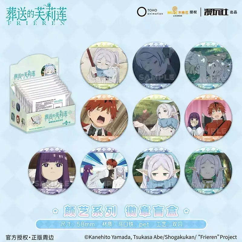 Frieren: Beyond Journey’s End Badge Funny Faces Series - Blind Box