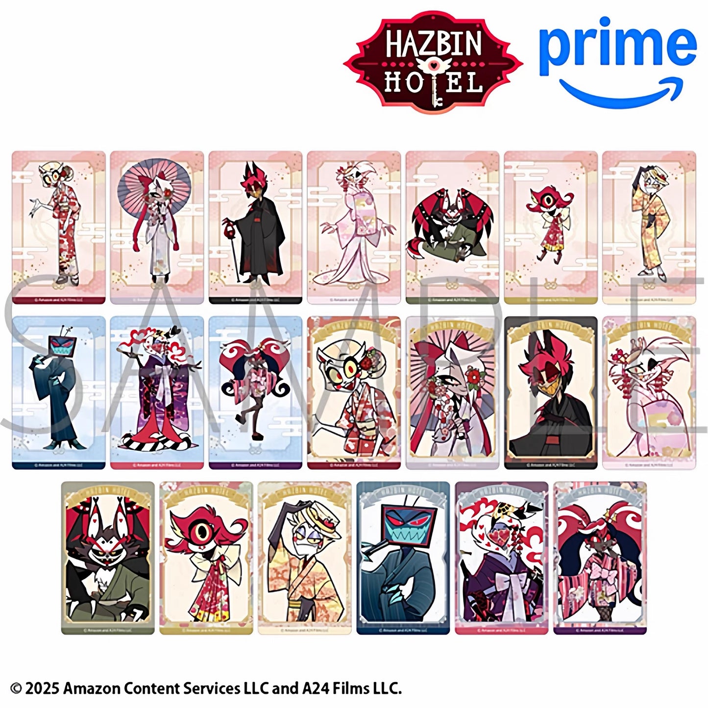 Hazbin Hotel Movic Animate Fair Kimono Card - Blind Pack