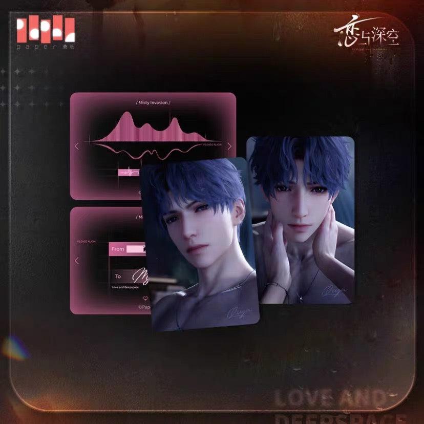 Love and Deepspace Translucent Encroachment Series Photo Card Set