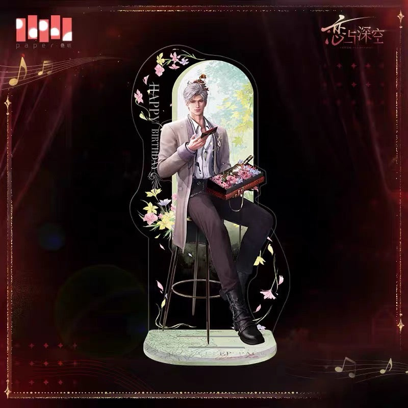 Love and Deepspace Sylus 2025 Birthday Illustrated - Acrylic Stand