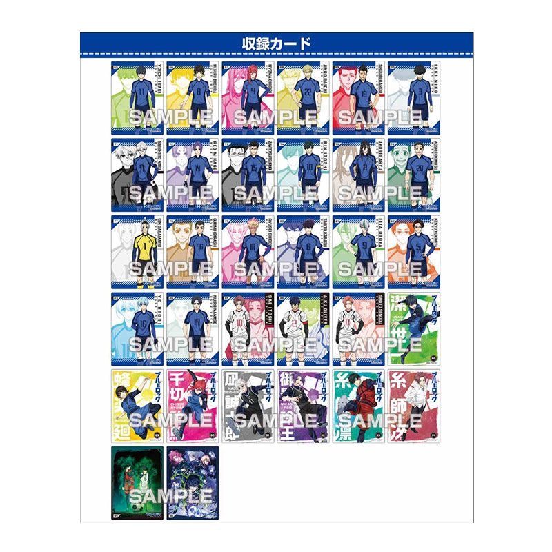 Blue Lock Transparent Card Series Vol.3 - Blind Pack