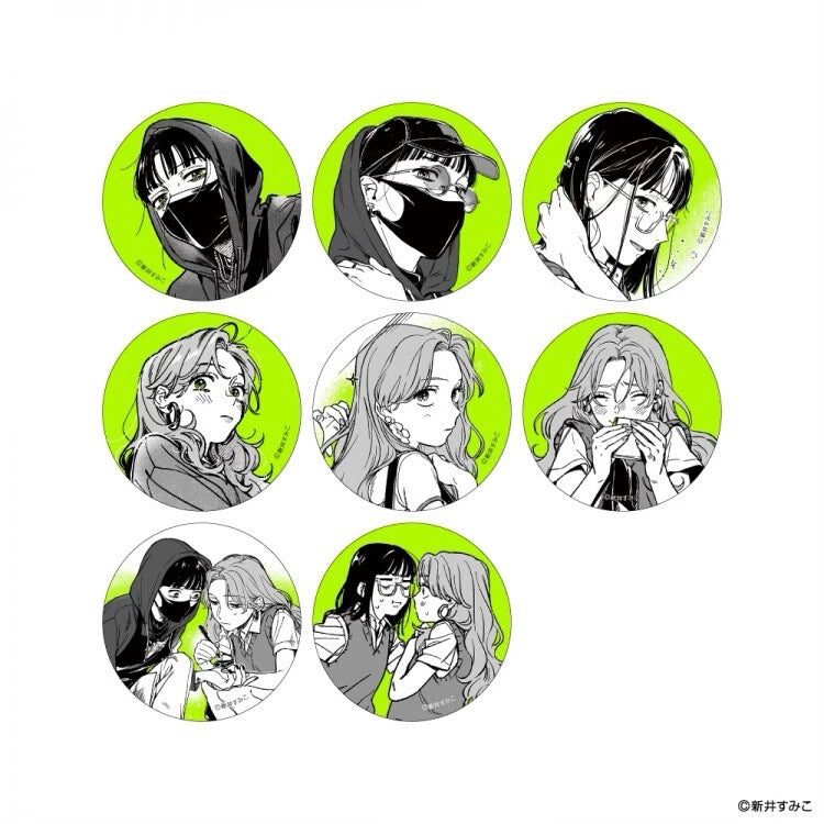 The Guy She was Interested in Wasn't a Guy at All Tinplate Badge Collection - Blind Pack