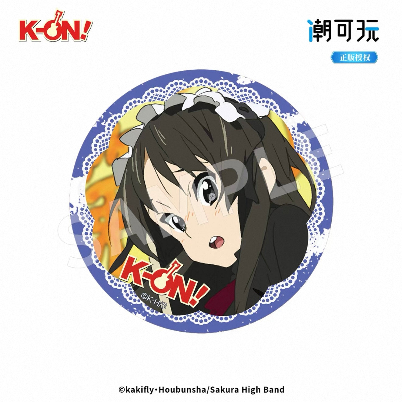 K-ON! Light Music Club Badge Blind Pack