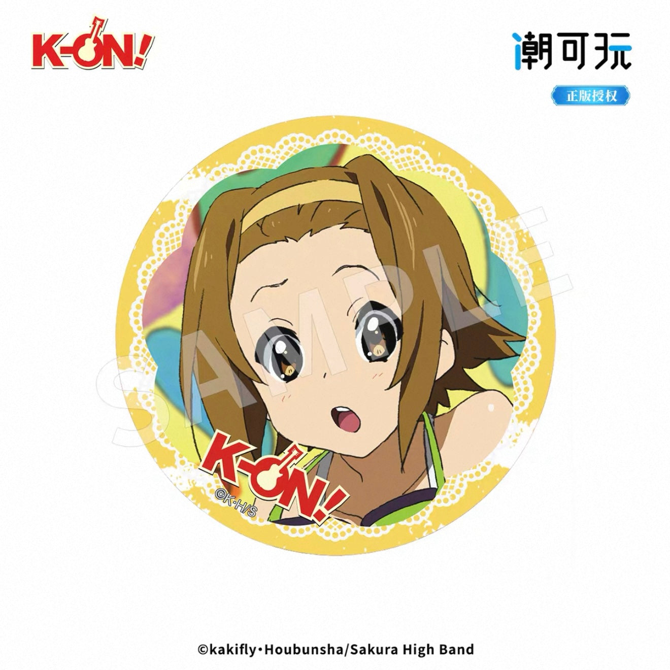 K-ON! Light Music Club Badge Blind Pack