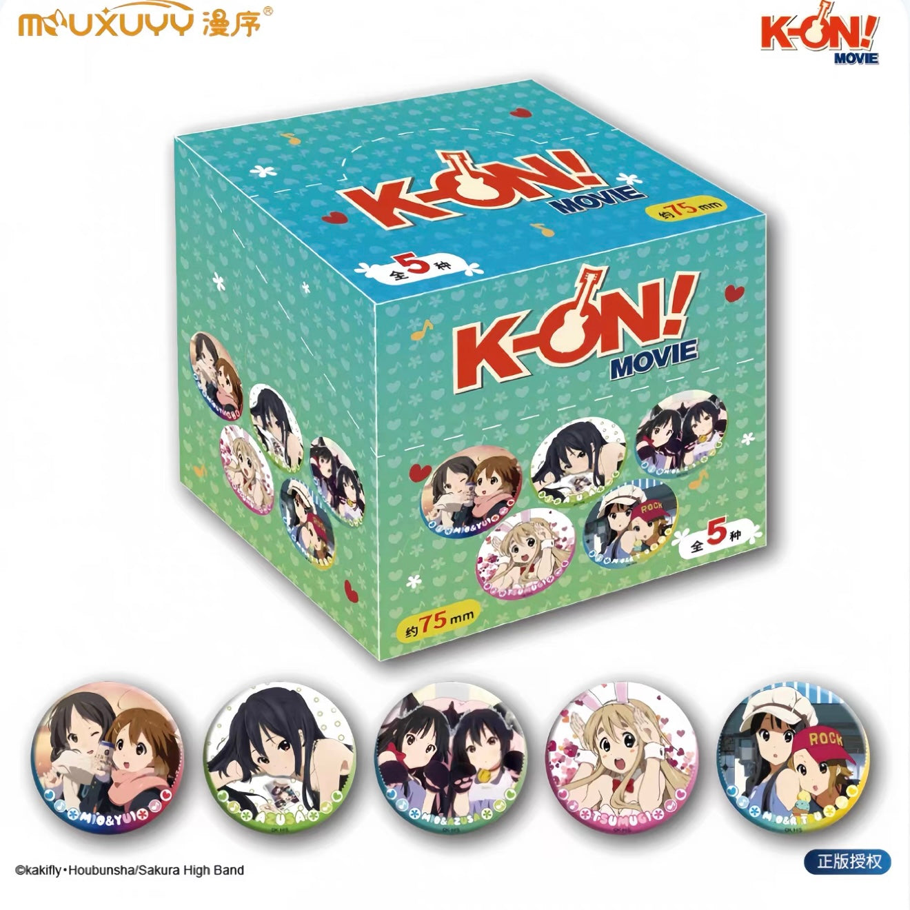 K-ON! The Movie Theme Series Badge Blind Pack