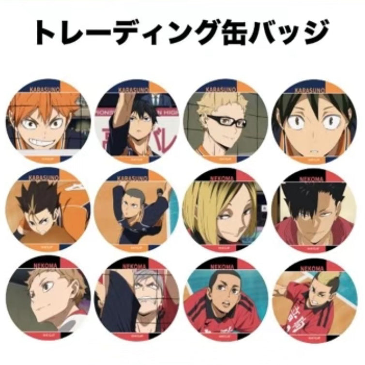 HAIKYU!! POP UP STORE Movie Scene Still Can Badge Blind Pack