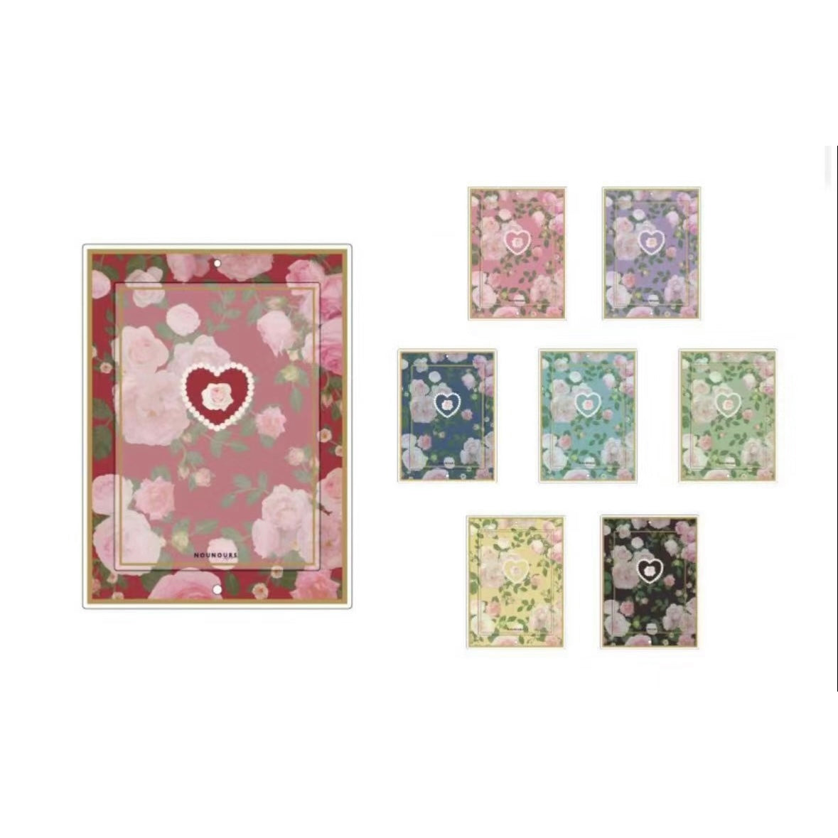 FUKUYA PhotoCard Acrylic Frame Vintage Flower Blind Pack
