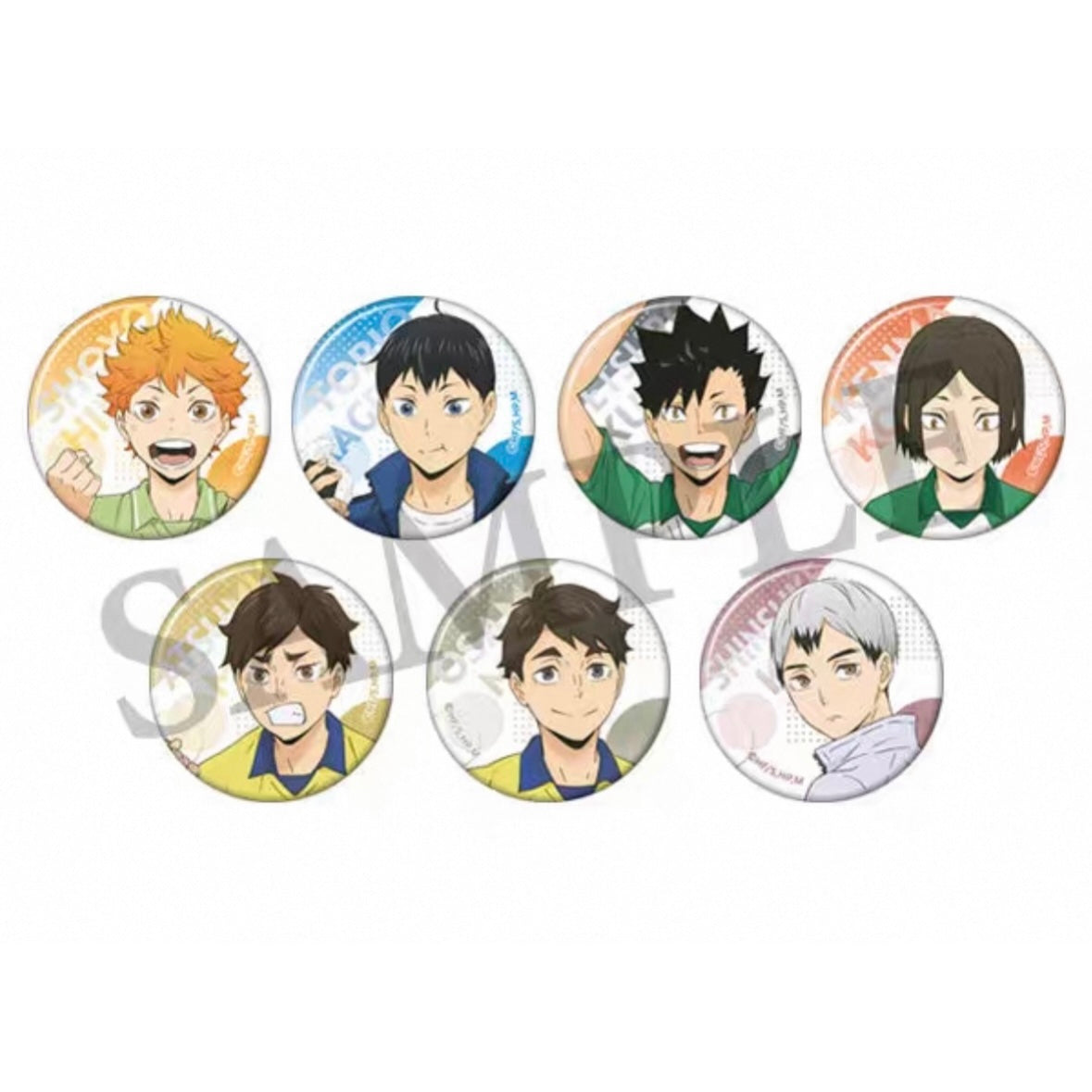 HAIKYU!! Middle School Can Badge Blind Pack