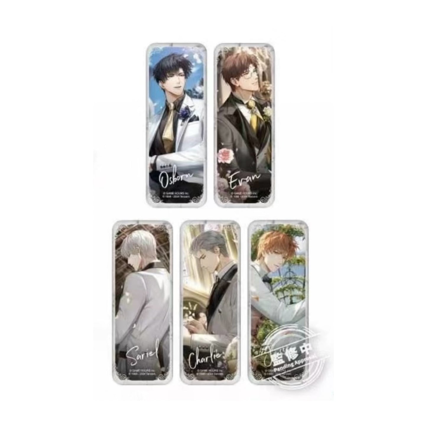 Light and Night 1st Anniversary Taiwan - Cafe Long Badge