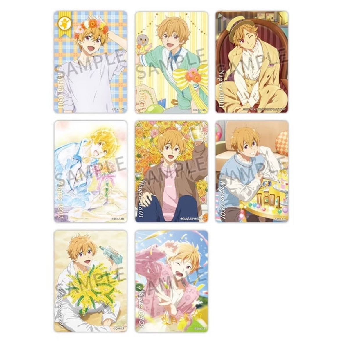 Free! Series Birthday Present Memorial Goods Photo Card Blind Pack