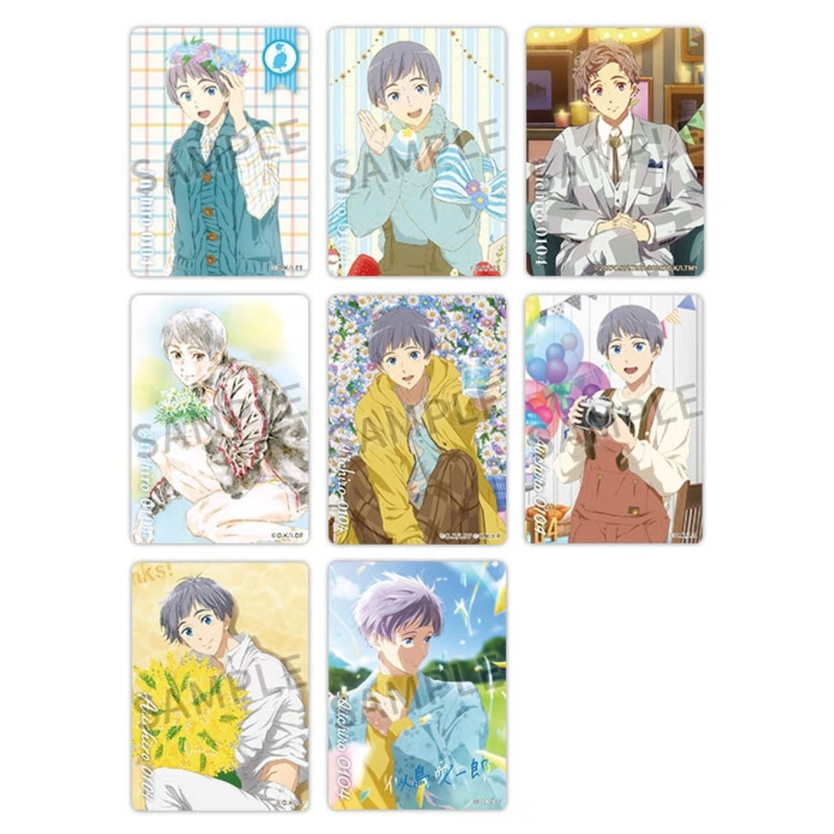 Free! Series Birthday Present Memorial Goods Photo Card Blind Pack