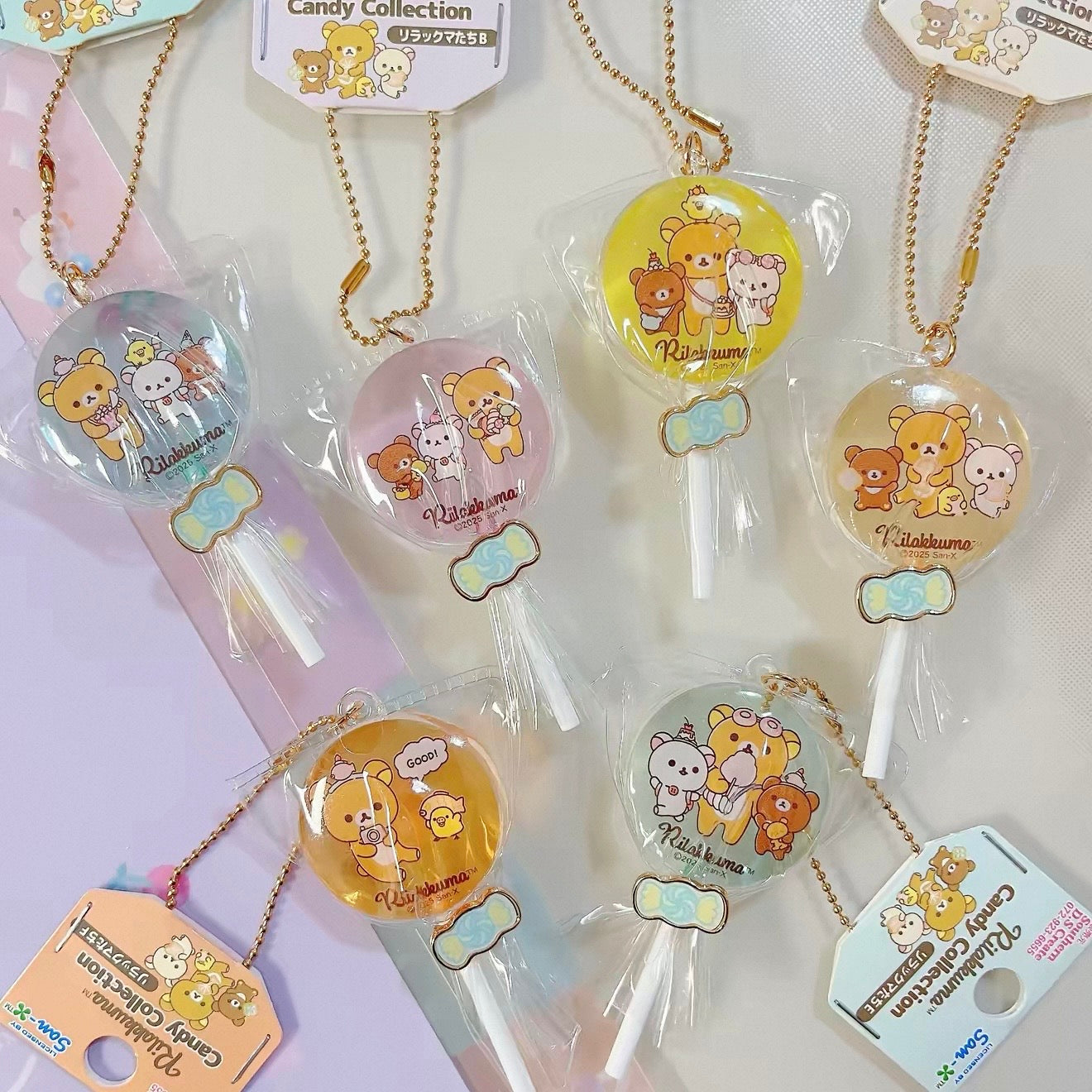 Rilakkuma Candy Collection Style Keychain