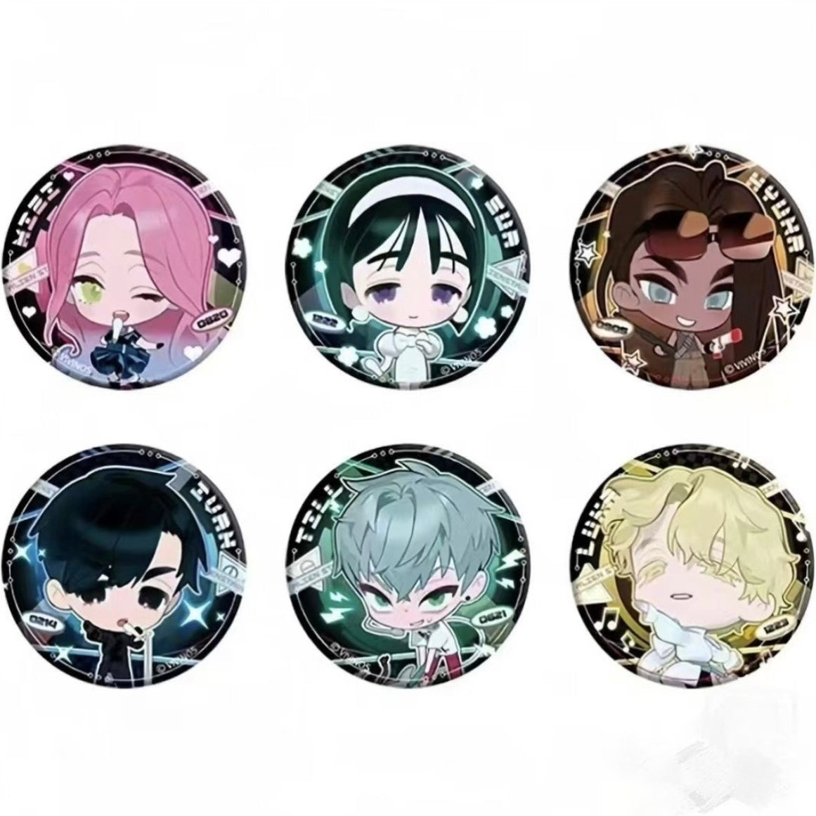 Alien Stage New Year Season Reflective Can Badge Blind Pack