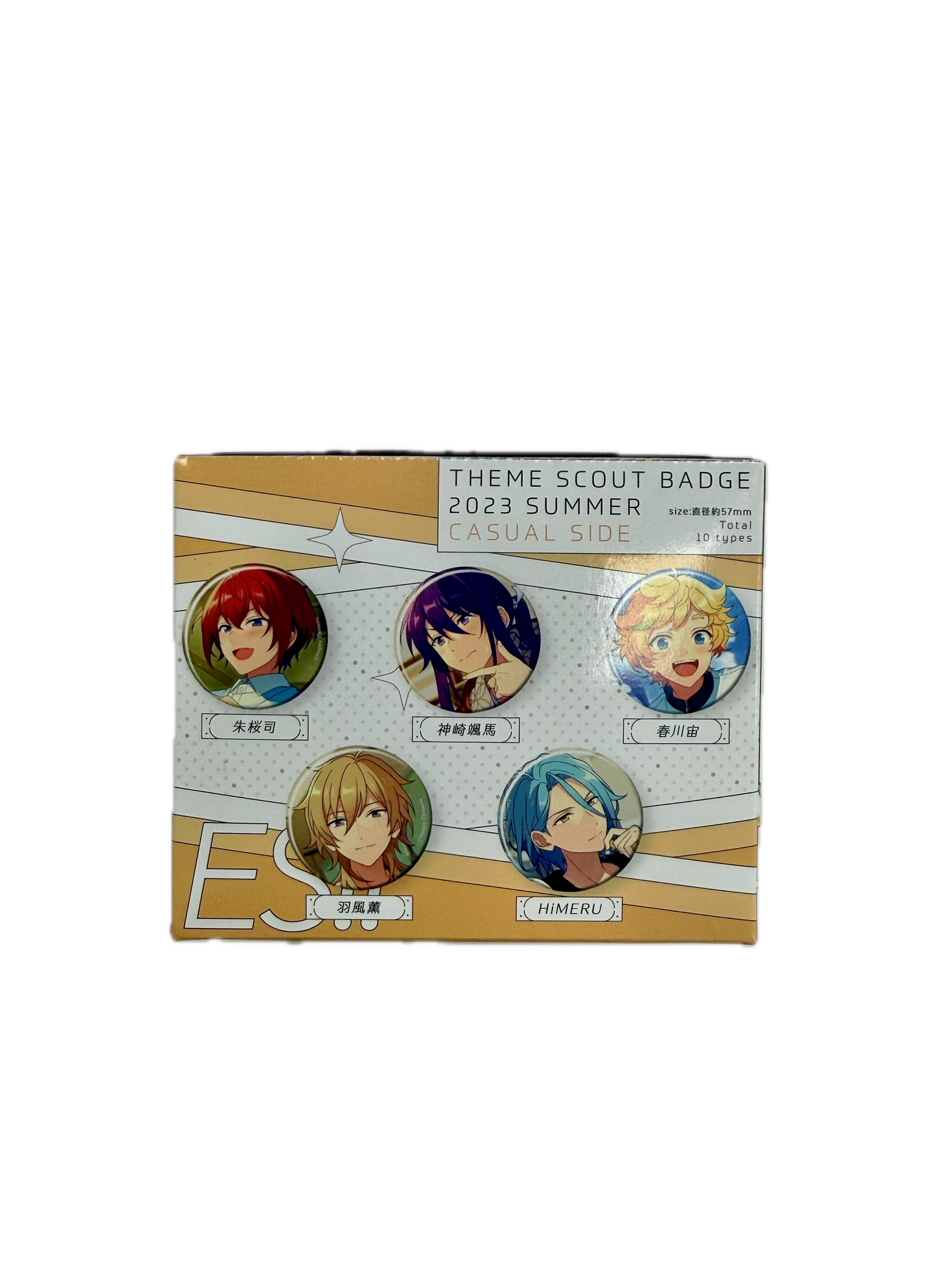Ensemble Stars!! Bright Me Up 2023 Summer Casual Side Badge - Blind Pack