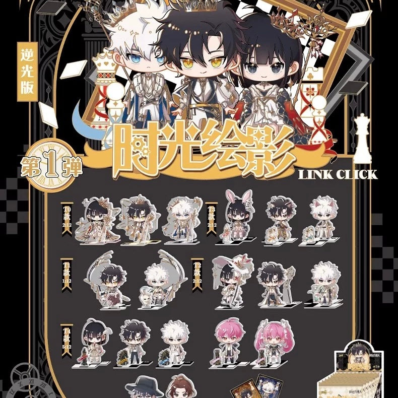 Link Click Time Painted Memories Series Acrylic Stand & Card Blind Pack