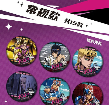 JoJo's Bizarre Adventure Gold Wind Series Badge - Blind Pack