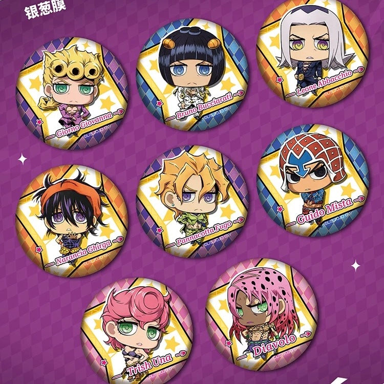 JoJo's Bizarre Adventure Gold Wind Series Badge - Blind Pack