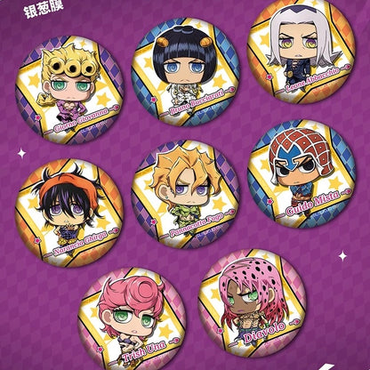 JoJo's Bizarre Adventure Gold Wind Series Badge - Blind Pack