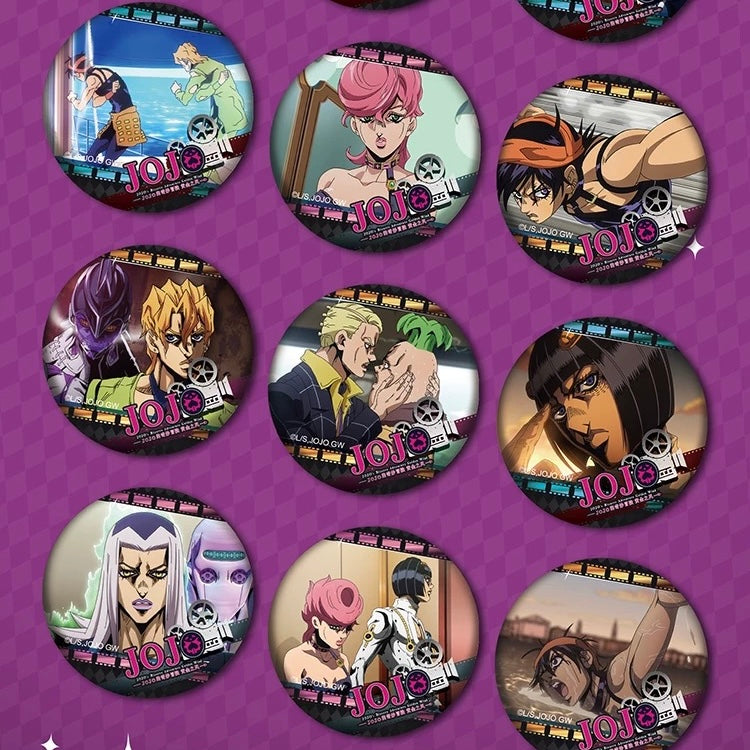 JoJo's Bizarre Adventure Gold Wind Series Badge - Blind Pack