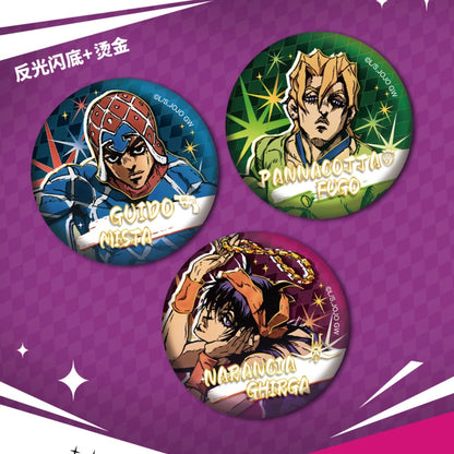 JoJo's Bizarre Adventure Gold Wind Series Badge - Blind Pack
