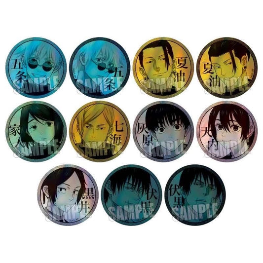 Jujutsu Kaisen Hidden Inventory Premature Death Monochrome Copper - Foil Badge Blind Pack
