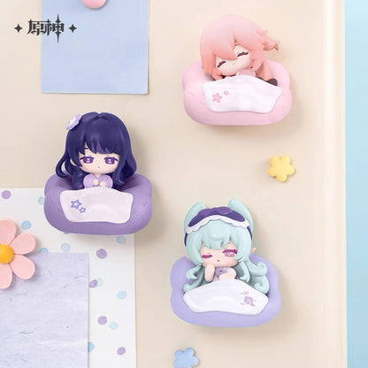 Genshin Impact: Cloud Pillow Dream Series Chibi Fridge Magnet - Blind Box