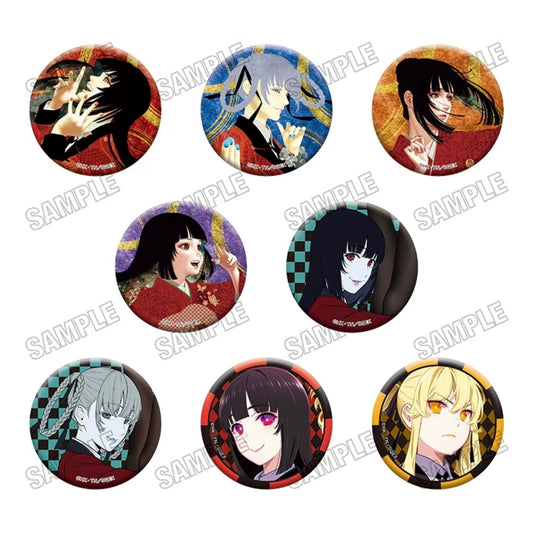 Kakegurui Can Badge Collection Vol. 2 - Blind Pack