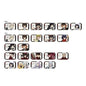 Bungo Stray Dogs Square Tinplate Badge - Blind Pack