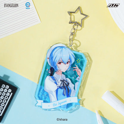 Evangelion Day Off Acrylic Keychain - Blind Pack
