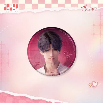 Love and Deepspace “Whispers by the Heart” Series Tin Badge