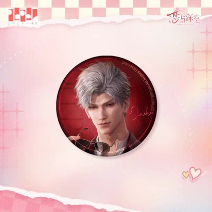 Love and Deepspace “Whispers by the Heart” Series Tin Badge