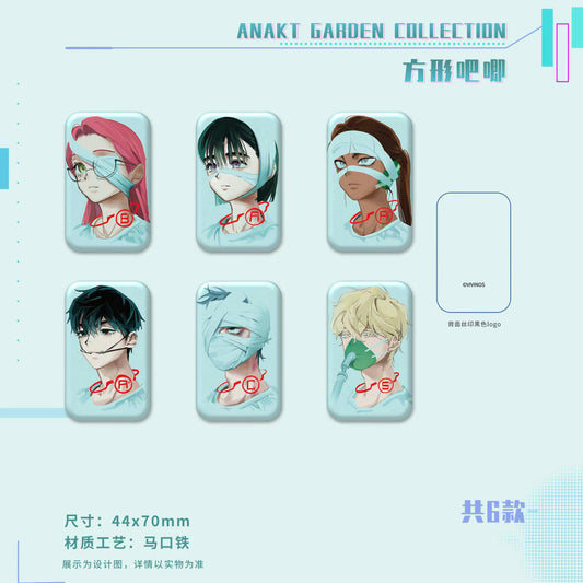 Alien Stage Anakt Garden Collection – Square Badge