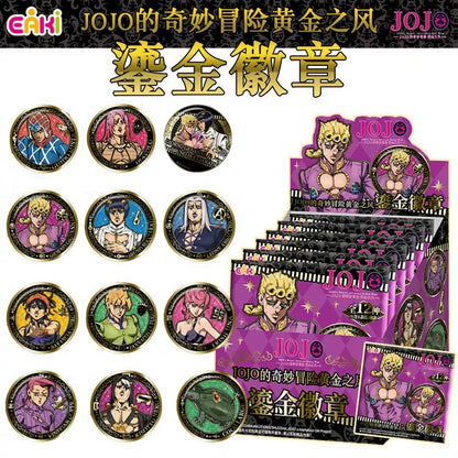JOJO’s Bizarre Adventure Golden Wind Gilded Badge - Blind Pack