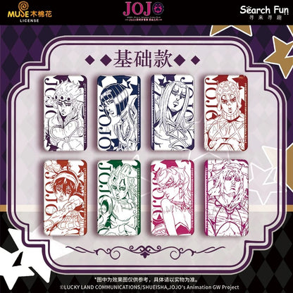 JoJo’s Bizarre Adventure: Golden Wind Engraved Square Tin - Badge Blind Pack