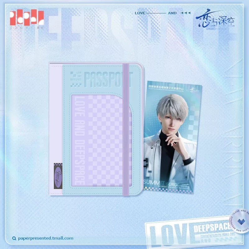 Love and Deepspace Beyond the Peak Series - Passport Holder & Ticket Stub Set