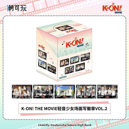 K-ON! The Movie Scene Square Tinplate Badge VOL.2 - Blind Pack